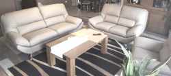 Meble ze skory 3+2 skóra Majorca Poznań zestaw k242