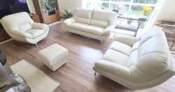 zestaw skórzany 3+2+1 Majorca skóra naturalna k100