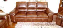 Meble skórzane 3+1+1 Korsyka Włoska skóra naturalna K453