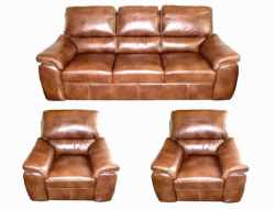 Meble skórzane Korsyka 3+1+1 Włoska skóra naturalna K445