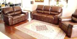Meble skórzane Korsyka 3+2+1 – luksus w skórze k453
