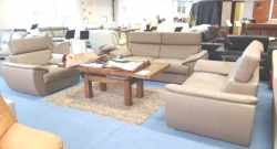 Meble skórzane 3+2+1 Spanie Transformer Skóra K237