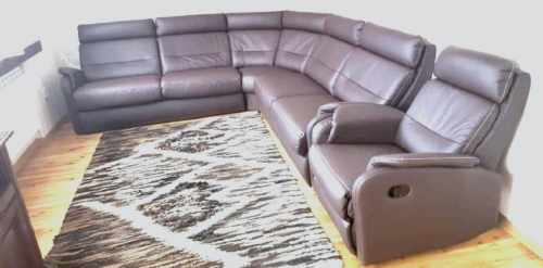 narożnik skórzany z funkcją