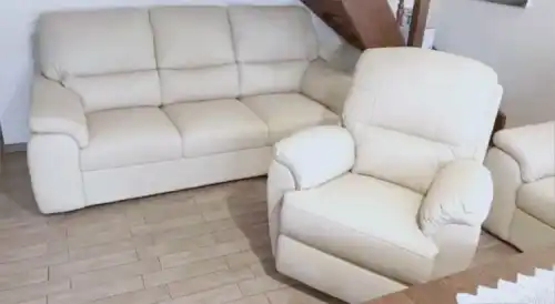 meble ze skóry 3+1
