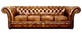 chesterfield kanapa skorzana