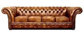 chesterfield kanapa skorzana