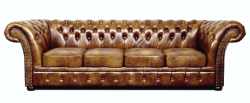 Sofa 4 osobowa Chesterfield Royal S12 skóra naturalna