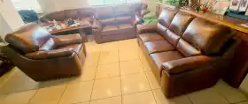 meble skórzane 3+2+1