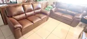 meble skórzane 3+2+1
