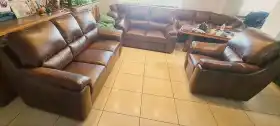 meble skórzane 3+2+1