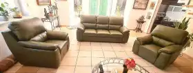 meble skórzane 3+1+1