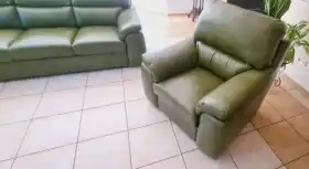 meble skórzane 3+1+1