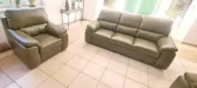 meble skórzane 3+1+1