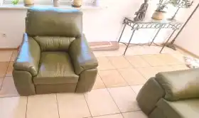 meble skórzane 3+1+1