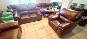 meble skórzane 3+2