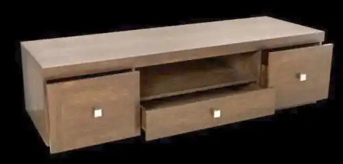 komoda RTV dębowa pod telewizor
