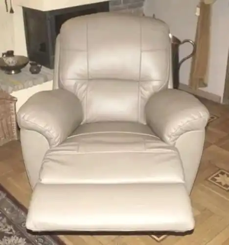 Fotel skórzany relaks