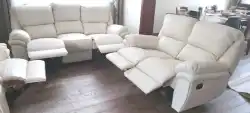 meble skórzane 3+2 relax włoska skóra k100 Kalifornia