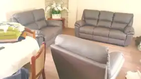 zestaw wypoczynkowy 3+1+1