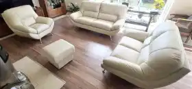 meble skórzane 3+1