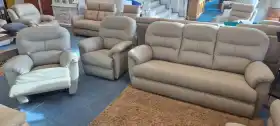 meble skórzane 3+1