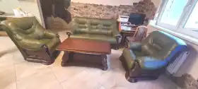 meble skórzane klasyczny styl