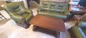 meble skórzane klasyczny styl