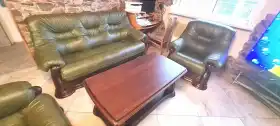 meble skórzane klasyczny styl