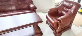 meble skórzane 3+2+1