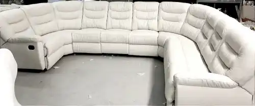 narożnik skórzany litera u