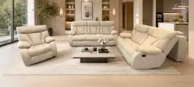 zestaw skórzany 3 2 1 relaks