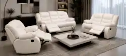 meble skórzane relaks 3+2+1 luksus i komfort Dubaj 