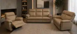 meble skórzane 3+2+1 komfort luksus K222 Jamajka II
