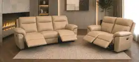 meble skórzane relax 3+2