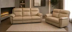 meble skórzane relax 3+2