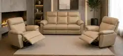 meble skórzane 3+1+1 funkcja relax k222 Jamajka II