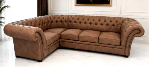 narożnik Chesterfield 1N3 Royal tkanina