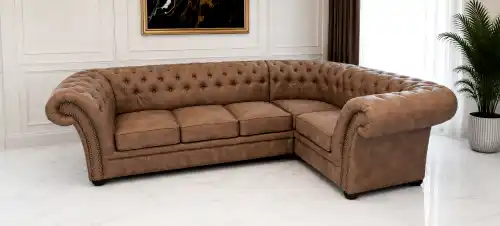 narożnik chesterfield 3N1 Royal jasny