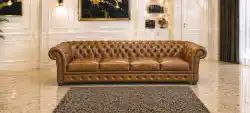 sofa 4 osobowa Chesterfield skóra naturalna s12 Royal