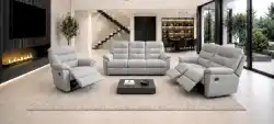 meble skórzane 3+2+1 relax włoska skóra k180 Sycylia II