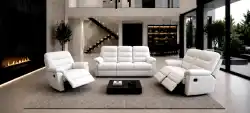 meble skórzane 3+2+1 luksusowa skóra k100 Sycylia II