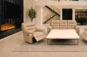 meble skórzane 3+1 elegancja