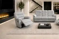 meble skórzane 3+1 relax włoska skóra k180 Sycylia II