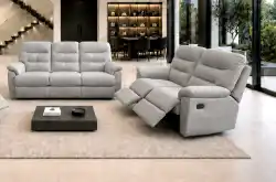 meble skórzane 3+2 relax włoska skóra k180 Sycylia II