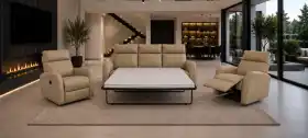 meble skórzane 3+1+1