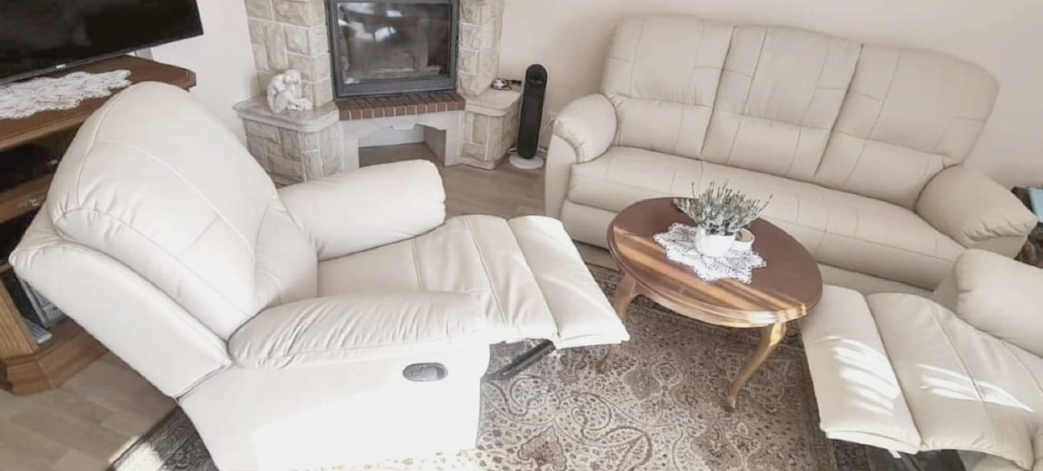 Meble ze skóry 3+1 Antalya zestaw kolor K100