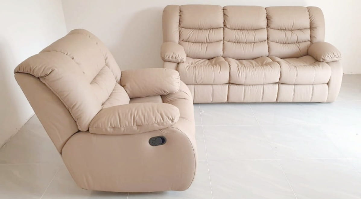meble skórzane relaks 3+1 capucino Dubaj Żakpol