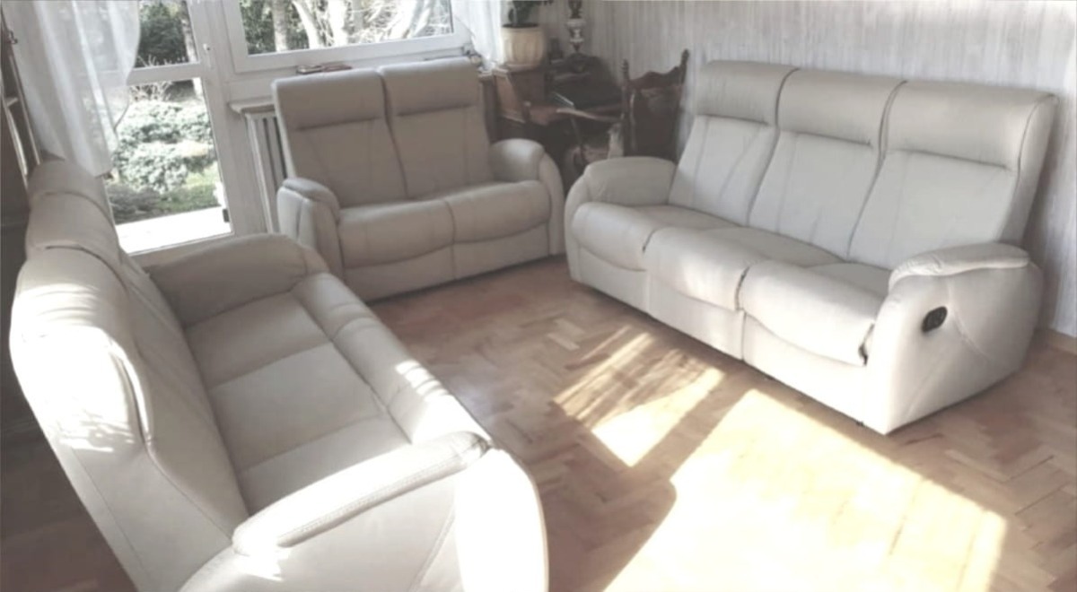 meble skórzane 3+2+1 relax skóra naturalna k217 Bali