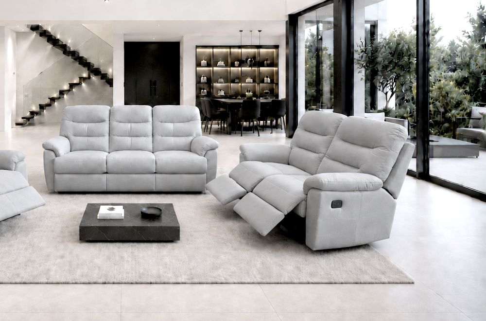 Zestaw skórzany 3+2 relax Sycylia II K217